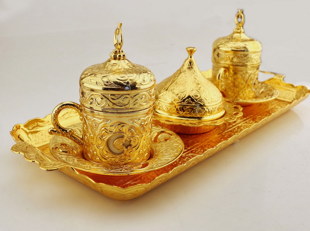 Кофейный набор "Османский" (цвет "золото") 